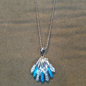 Sterling Seashell Necklace